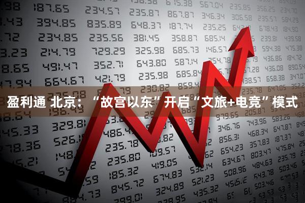 盈利通 北京：“故宫以东”开启“文旅+电竞”模式
